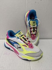 PUMA RS‑Fast Jr Mesh Leather Sneakers Size Women’s 6 22.5 Cm Juniors Retro New