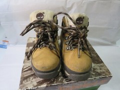 timberland Euro hiker Wheat Ivory boots toddler size 6 M/M