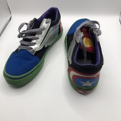 Vans Old Skool x Marvel Avengers Shoes America Thor Size 4