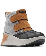 Sorel Infant Out N About Classic Boot – Size 8 Youth- Camel Brown / Black