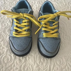 Nike SB Dunk Low Pro QS PS Powerpuff Girls Bubbles Blue/Yellow Suede 11.5