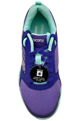 Saucony Kid’s Unisex Wind Alternative 2.0 Running Shoe Purple/Turq