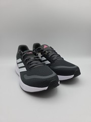 Adidas Runfalcon 5 J Youth Size 7Y Grey Pink Athletic Running Shoes JQ8668 New