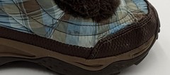 The North Face Nuptse Plaid Goose Down Puffer Snow Boots Youth Girls Size 4 US