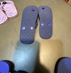 Assorted 6 Pack Flip Flops Toddler Boys 5/6, 7 & 9/10, Boys 11/12, Girls 11/12