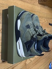 Size 5 (GS) – Jordan 4 SE Retro Low Craft – Olive