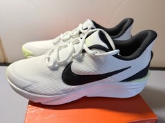 Nike Star Runner 4 GS ‚Summit White Black‘ Kids DX7615-102 New Size 7Y