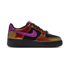 Grade School Nike AIR Force 1 LV8_Black/Bold Berry IQ2736-001