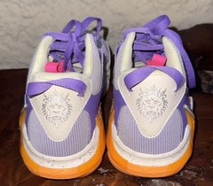 Nike LeBron Witness 7 GS Lakers Action Grape DQ8650-101 Size 7Y Women’s 8.5 VG+