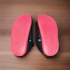 Nike Sunray Protect 2 Kids Sandals Black/Pink Hook & Loop US 5C EU 21