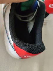 Nike Air Force 1 sz 2.5y Low White Hyper Crayon blue black red CU4634-100