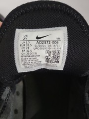 Nike Air Max 270 Size 2Y Pre School (PS) Black No Box AO2372-006 2 Y Youth Boys