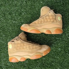 Nike Air Jordan 13 Retro BP Wheat Elemental Gold [414575-705] Little Kids 13c