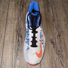 Nike Air Max Infuriate 2 Mid GS ‚White Blue Cone‘ basketball sneaker 6Y 61826-3