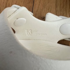 Birkenstock Kid Size 29 US 11-11.5 White Milano Essentials Waterproof EVA Sandal