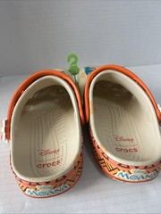 NEW Crocs Disney Moana Classic Clogs Big Kids Youth Size J4 Ocean Beach NWT