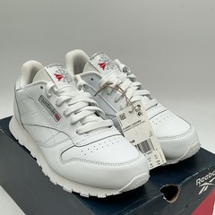 Reebok Classic Sneakers Kids 4 M White Leather Lace Up Athletic Shoes Ebay2782