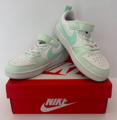 Nike Court Borough Low Recraft BP White/Mint Foam-Green 10.5C FZ3541-100 NEW