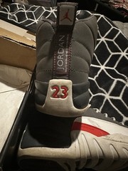 Air Jordan 12 Retro Size 6Y GS Cool Grey White Nike 153265-012 Retail $110