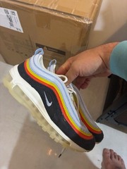 Big Kid’s Nike Air Max 97 Off Noir/Light Marine (DV2195 001) – 3.5