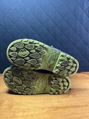 Spring Time Kids Western Chief Crocodile Lined Rubber Rain Boots Size 11/12