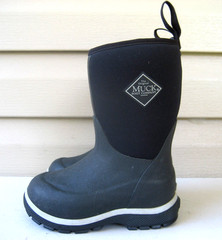 The Original Muck Boot Company Waterproof Kids Size 9 Black EXCELLENT