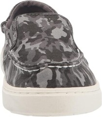 Sperry SALTIE Washable Moccasin, Grey CAMO, 4 US Unisex Big Kid