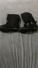 Bota Smart Fit Size 6 For Toddler Black