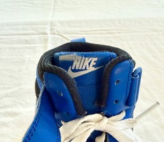 ’22 Nike Court Borough Mid 2 Sneaker Black Blue White DM8872-001 Youth Size 5.5Y