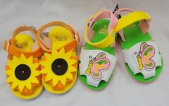 2 Pair Infant Child Sandles TKS Basics Size 2 New With Tags,Sears