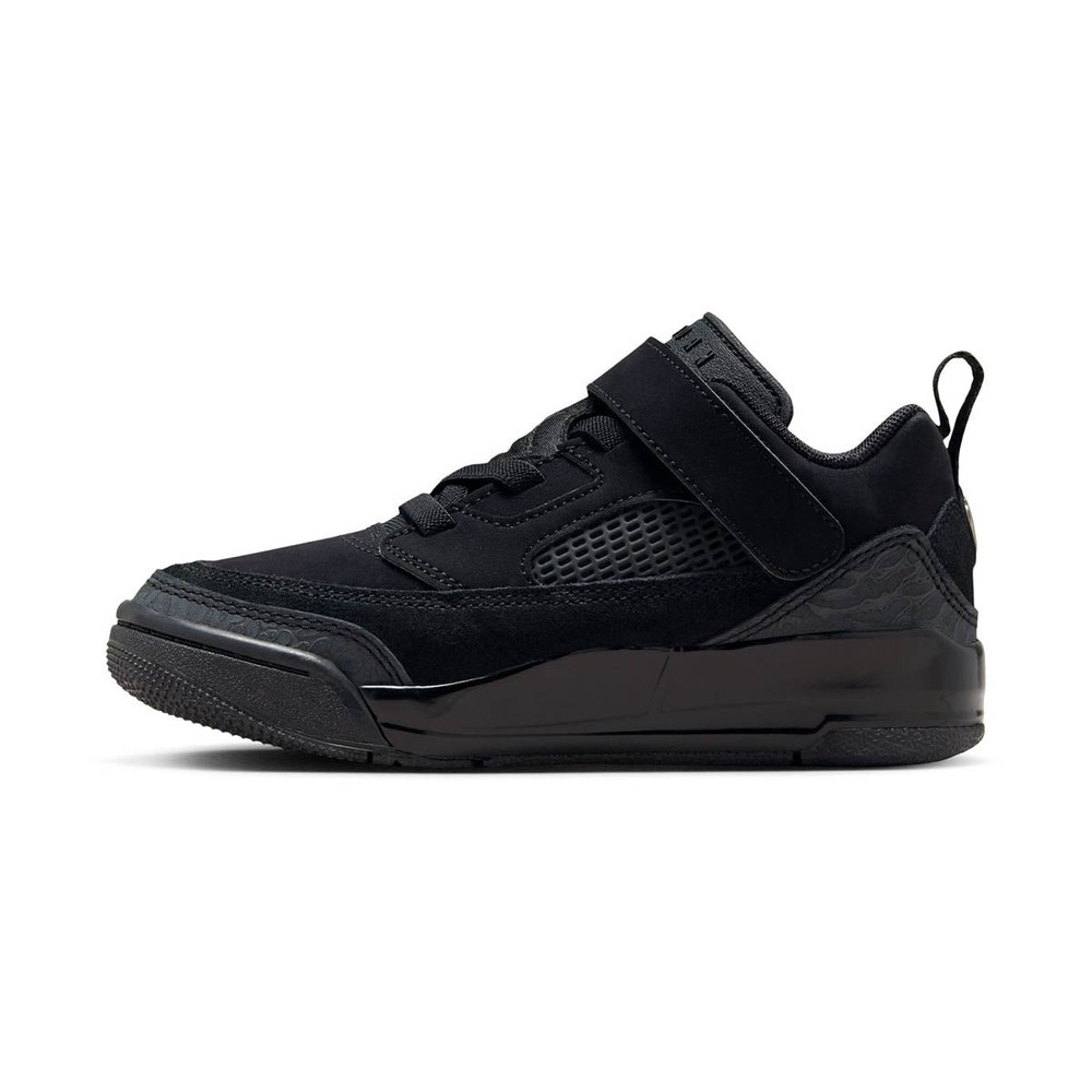 PRE SCHOOL JORDAN SPIZIKE LOW BLACK ANTHRACITE SNEAKERS FQ3951-001-SIZE 3