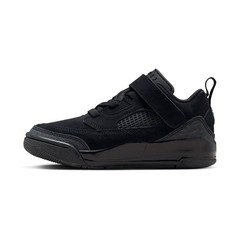PRE SCHOOL JORDAN SPIZIKE LOW BLACK ANTHRACITE SNEAKERS FQ3951-001-SIZE 3