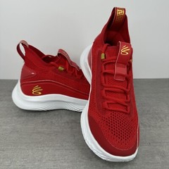 Under Armour Curry Flow 8 ‚Chinese New Year‘ 3024036-600 Youth’s 6.5Y/Women’s 8