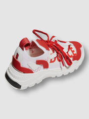 $545 Dolce & Gabbana White Unisex Kid’s Daymaster Mesh Sneaker Shoe US12.5/EU 30