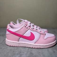 Nike Dunk Low PS ‘Triple Pink’ (DH9756-600) Little Kids Size 11C / 5Y