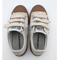 Converse Star Player 76 Gum Rubber Easy-On Sneaker Kids‘ Light Dune Sz US13 EU31