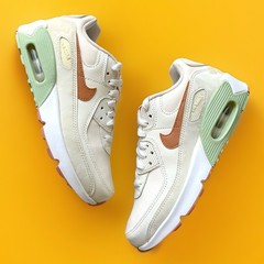 Nike Air Max 90 LTR ‚Beige Brown‘ Sneaker CD6864-122 Size 4.5Y