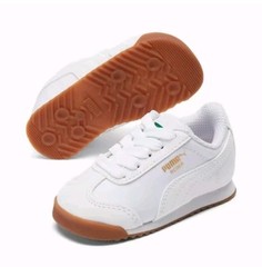 PUMA ROMA BASICS WHITE SUMMER TODDLER UNISEX SHOES SIZE 8T NEW IN BOX