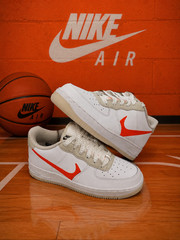 Nike Air Force 1 LV8 3 GS CD7409-100 White Total Orange 6.5Y 8W New