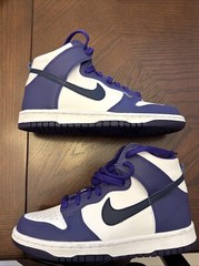Size 5Y(GS) – Nike Dunk High Electro Purple Midnight Navy. New Without Box.