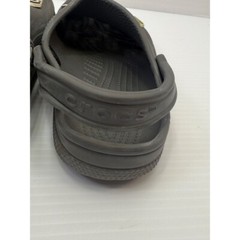 Crocs Fun Lab Clogs Jibbitz Charms Gray Slip On Shoes Comfort Size M4/W6