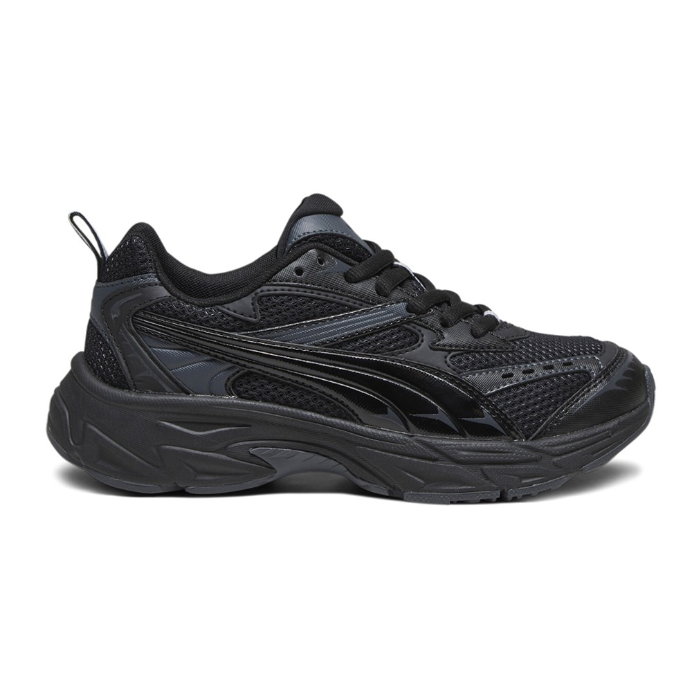PUMA Morphic Base Lace Up Youth Boys Black Sneakers Casual Shoes 39437704