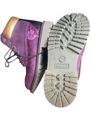 Timberland Premium 6 IN WP Purple Birth Of Hip Hop Nubuck Sz 3 waterproof