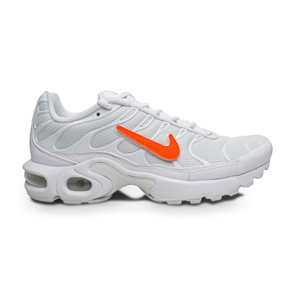 Juniors Nike Tuned 1 Air Max Plus Bg Tn Cq7514100 White Photo Blue Total Orange