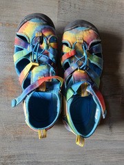 Keen Footwear Big Kids Seacamp II CNX Sandals Size 6 Camping Hiking