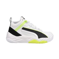 PUMA Rebound Future Evo Core Lace Up Youth Boys White Sneakers Casual Shoes 386