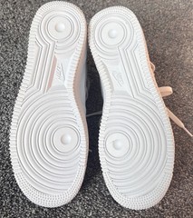 Size 6Y (GS) – Nike Air Force 1 LE Mid Triple White