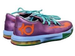 Nike Kevin Durant KD Vl Rugrats 599477-500 Basketball Shoes Youth 6.5Y Purple