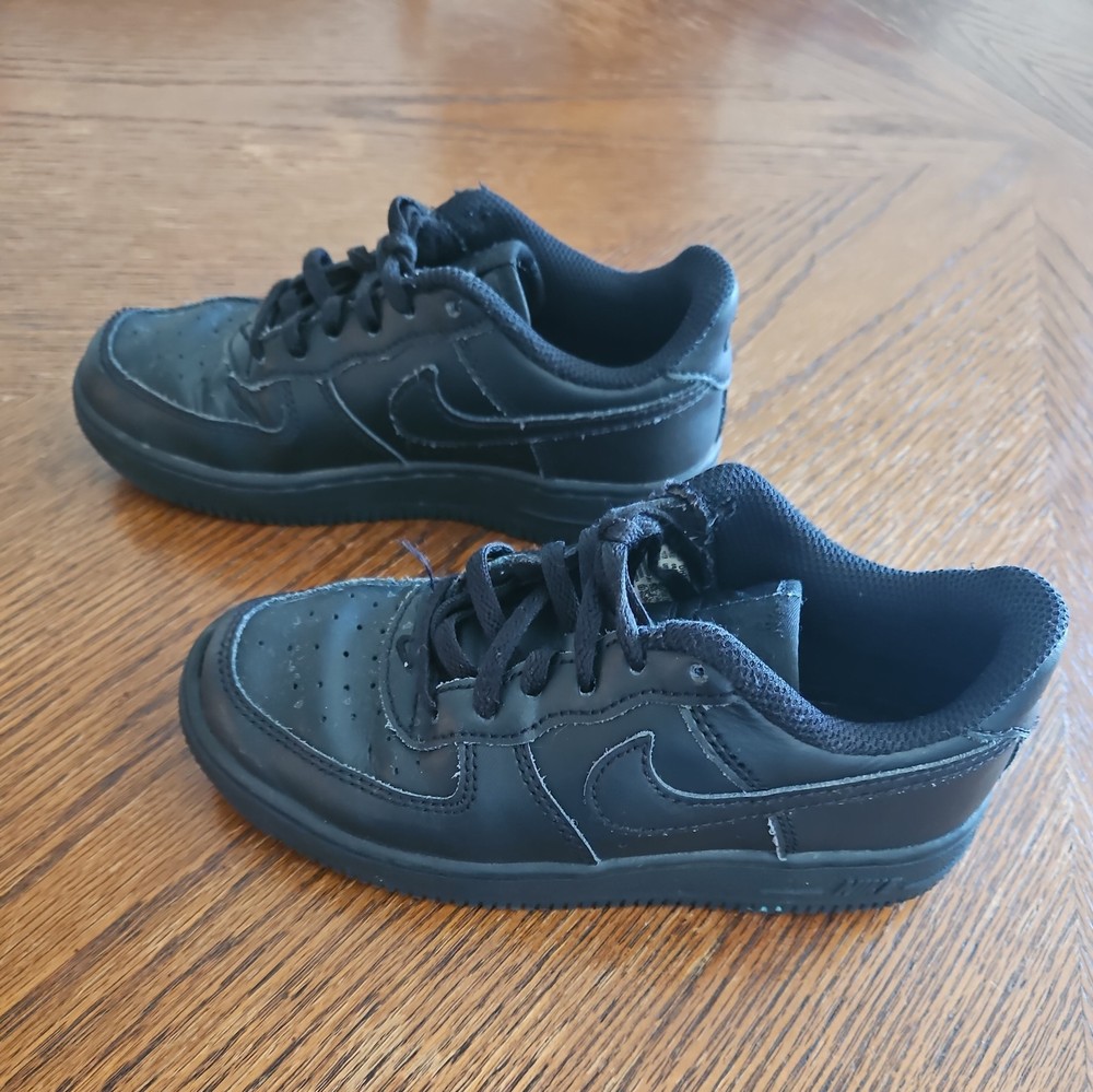 Nike Air Force 1 Low Boys Black Size 13C