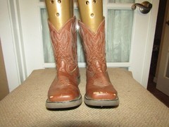 Lil‘ Durango Kids 8” Western Boots 3M Rodeo Brown Leather Pull On Cowboy Boots